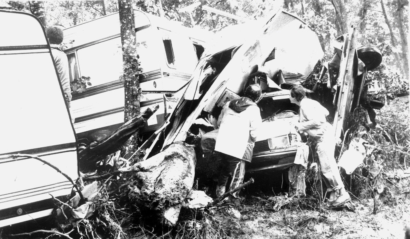 La vallée du Grand-Bornand en Haute-Savoie, où le torrent du Borne emporta un camping en 1987