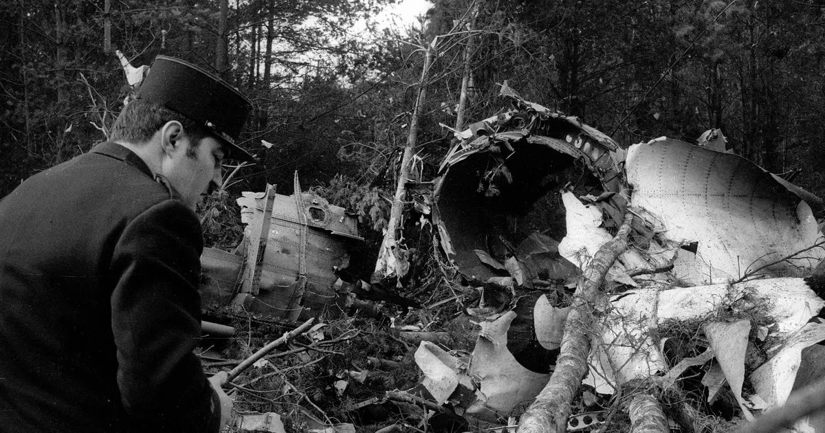 La forêt d'Ermenonville dans l'Oise, où s'écrasa le vol Turkish Airlines 981 en 1974, tuant 346 personnes