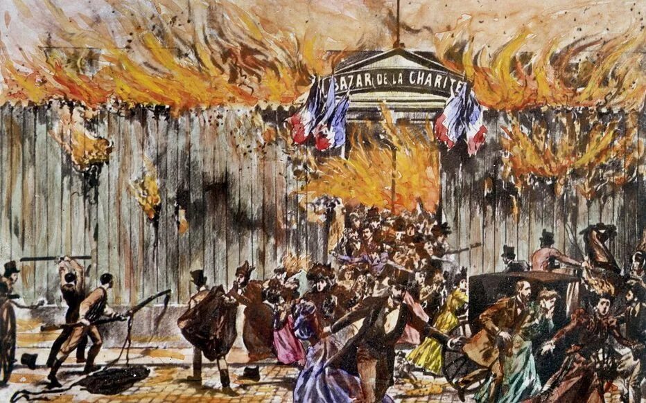 La chapelle Notre-Dame-de-Consolation, mémorial de l'incendie du Bazar de la Charité, rue Jean-Goujon à Paris