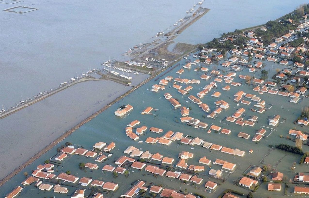 Le mémorial de La Faute-sur-Mer en Vendée, où 29 personnes se sont noyées lors de la tempête Xynthia en février 2010
